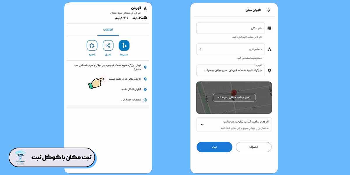 ثبت کسب و کار در نشان