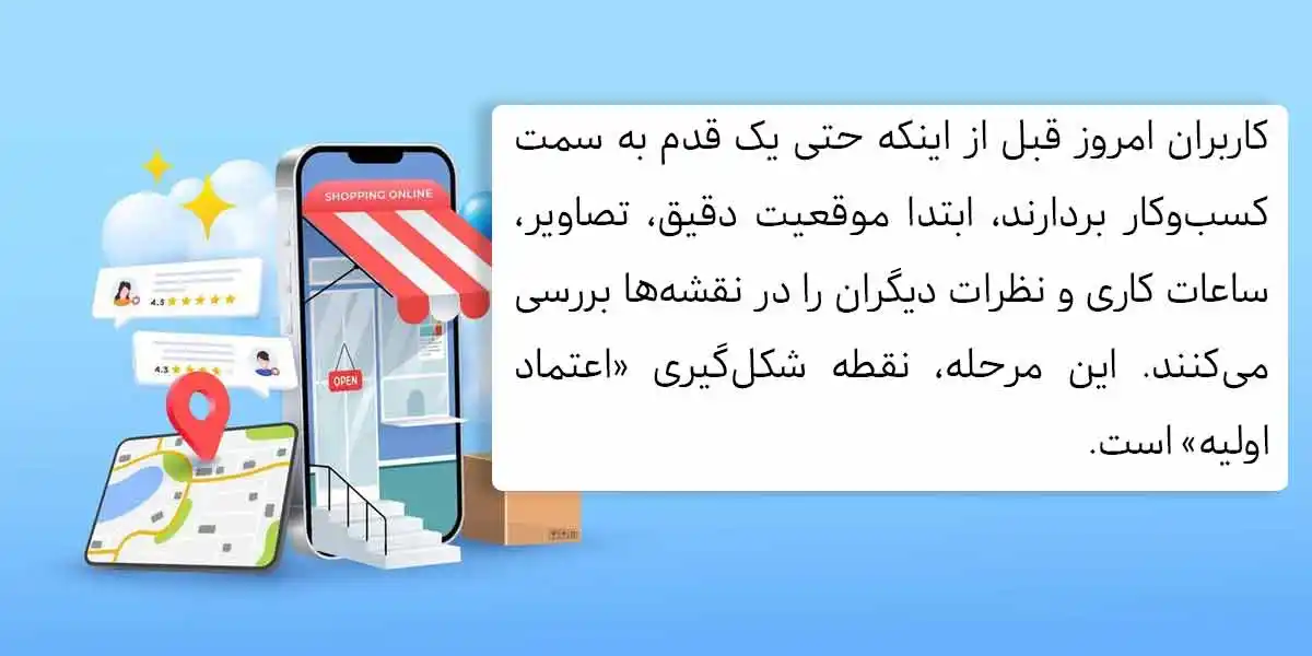 مزایای ثبت لوکیشن برای افزایش فروش حضوری