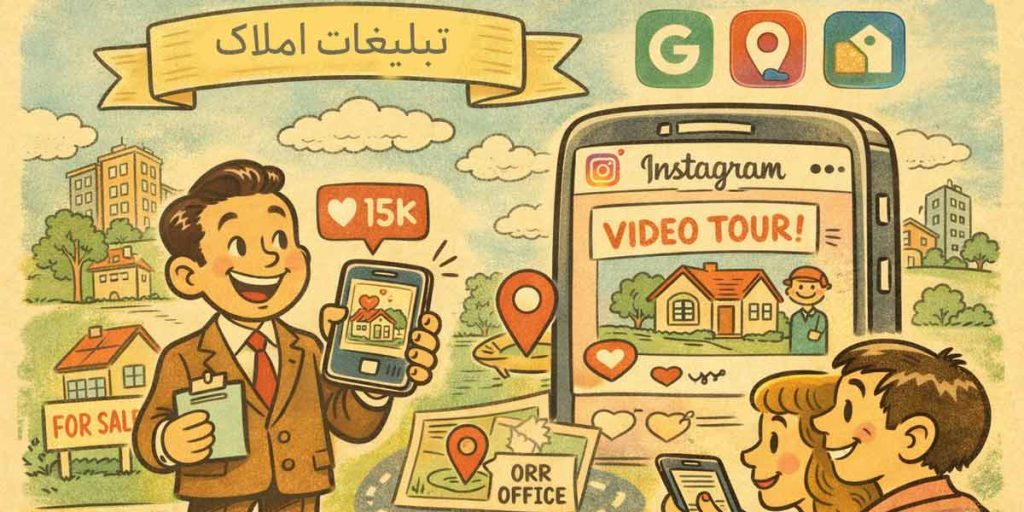 روش های تبلیغ املاک